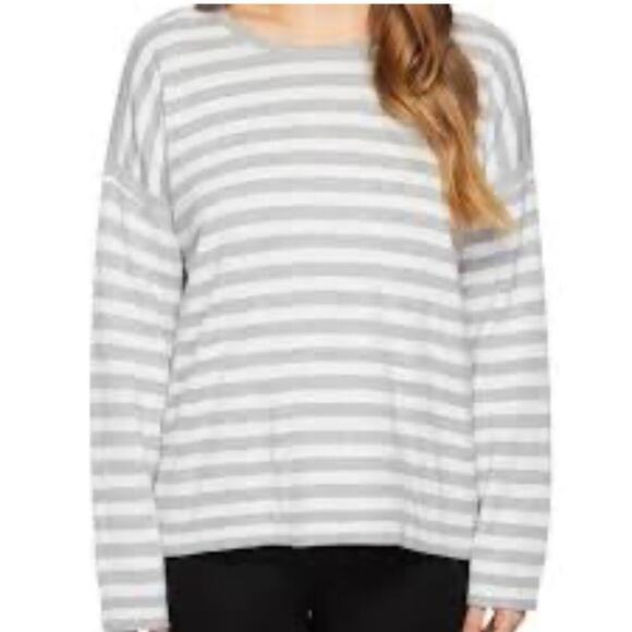 Eileen Fisher Striped Top - Picture 1 of 4